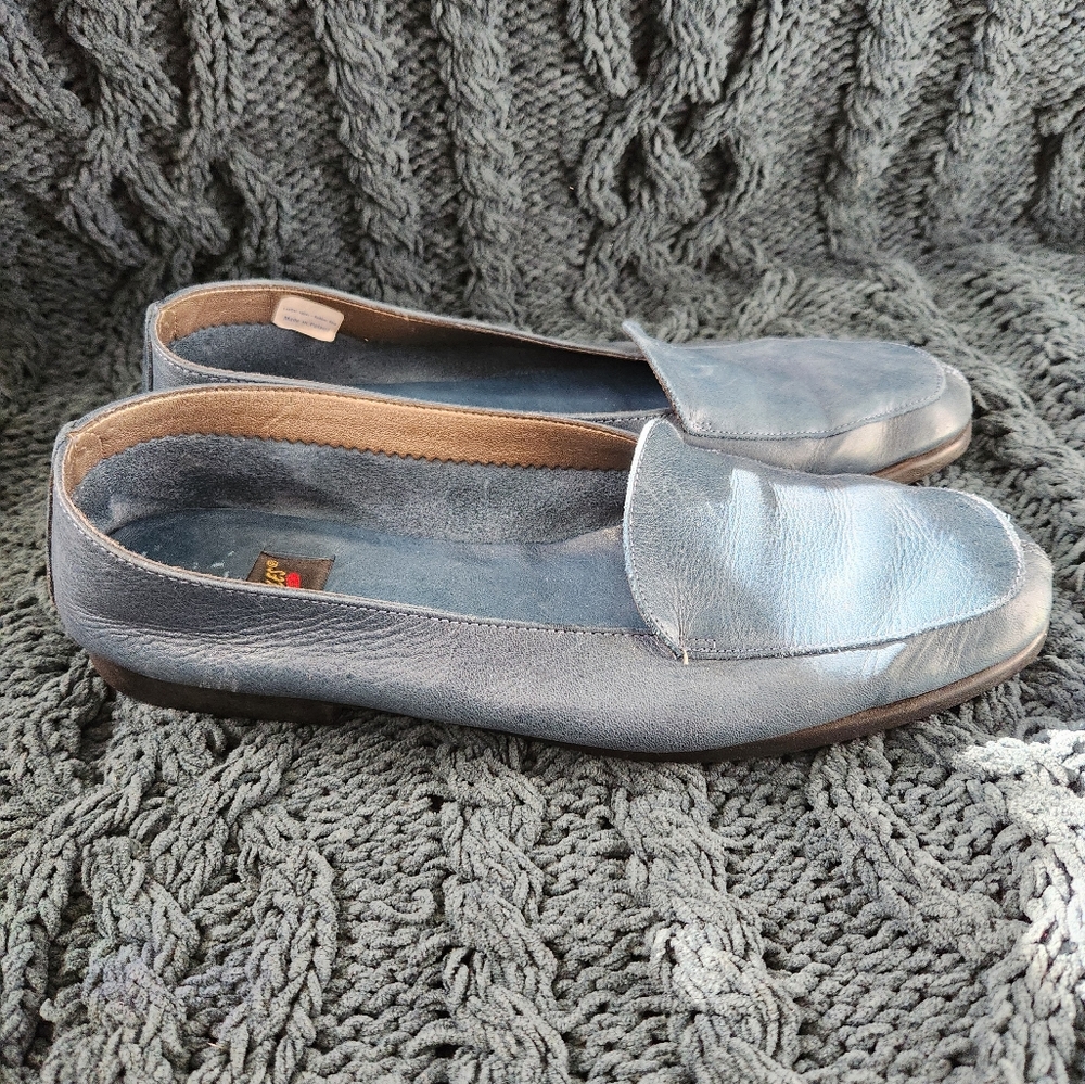 AEROSOLES Womens Blue Loafer